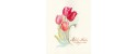 Decoration wedding albums, Callas watercolor