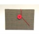 Document compartments covered with wool fabric